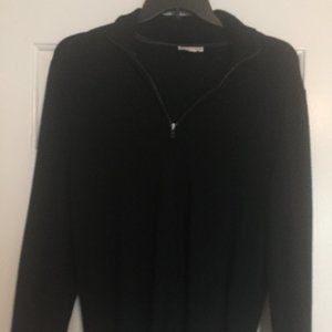 Gap Extra Fine Merino Wool Half Zip Sweater - L